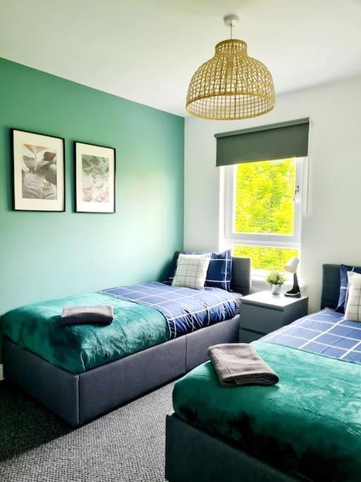 Spacious 5Bed House, Free Parking, No Party ! Glasgow Exterior foto